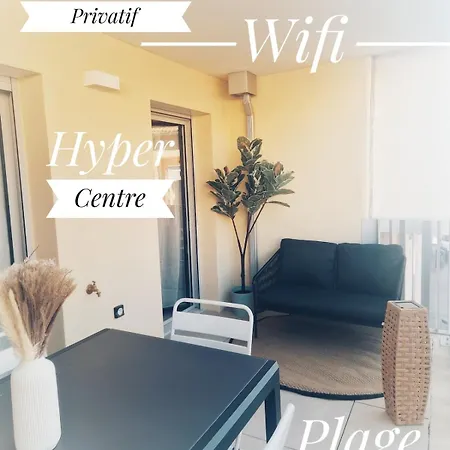 Apparemment Cosy-plage 10m- Charme&confort Apartment *